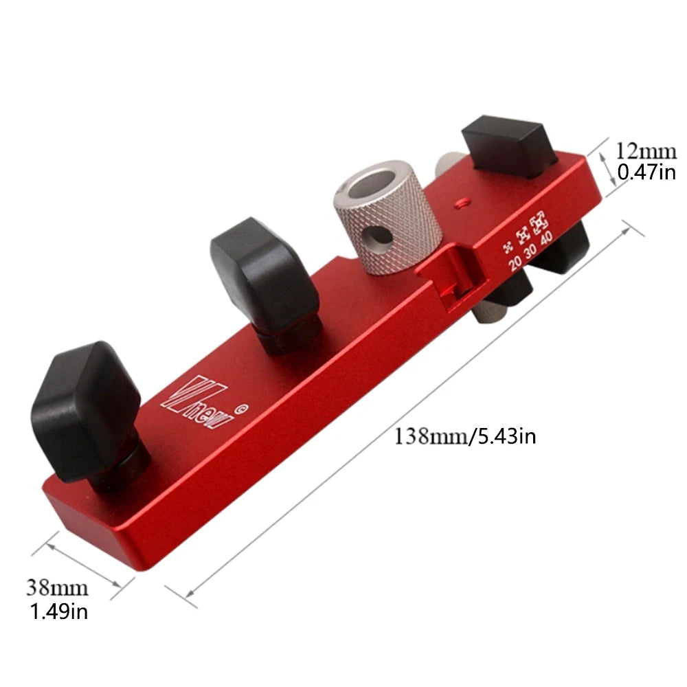 Guide de perçage pour profilés en aluminium, outil de perçage et de poinçonnage pour profilés 2020, 3030, 4040 et 2040 