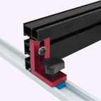 Holzbearbeitungs-Tischanschlag 60-80 cm System mit T-Nuten, Zubehör, Anschlag, Laser, passend für tragbare Tisch-Bandsägen, Vorrichtung, DIY-Werkzeugset