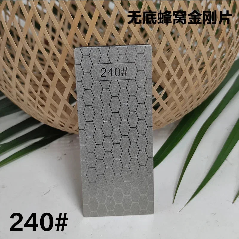 Diamond Sharpening Stone Set Angle Guide Kitchen Knife Sharpening System Tool Household Profession Knife Sharpener Whetstone