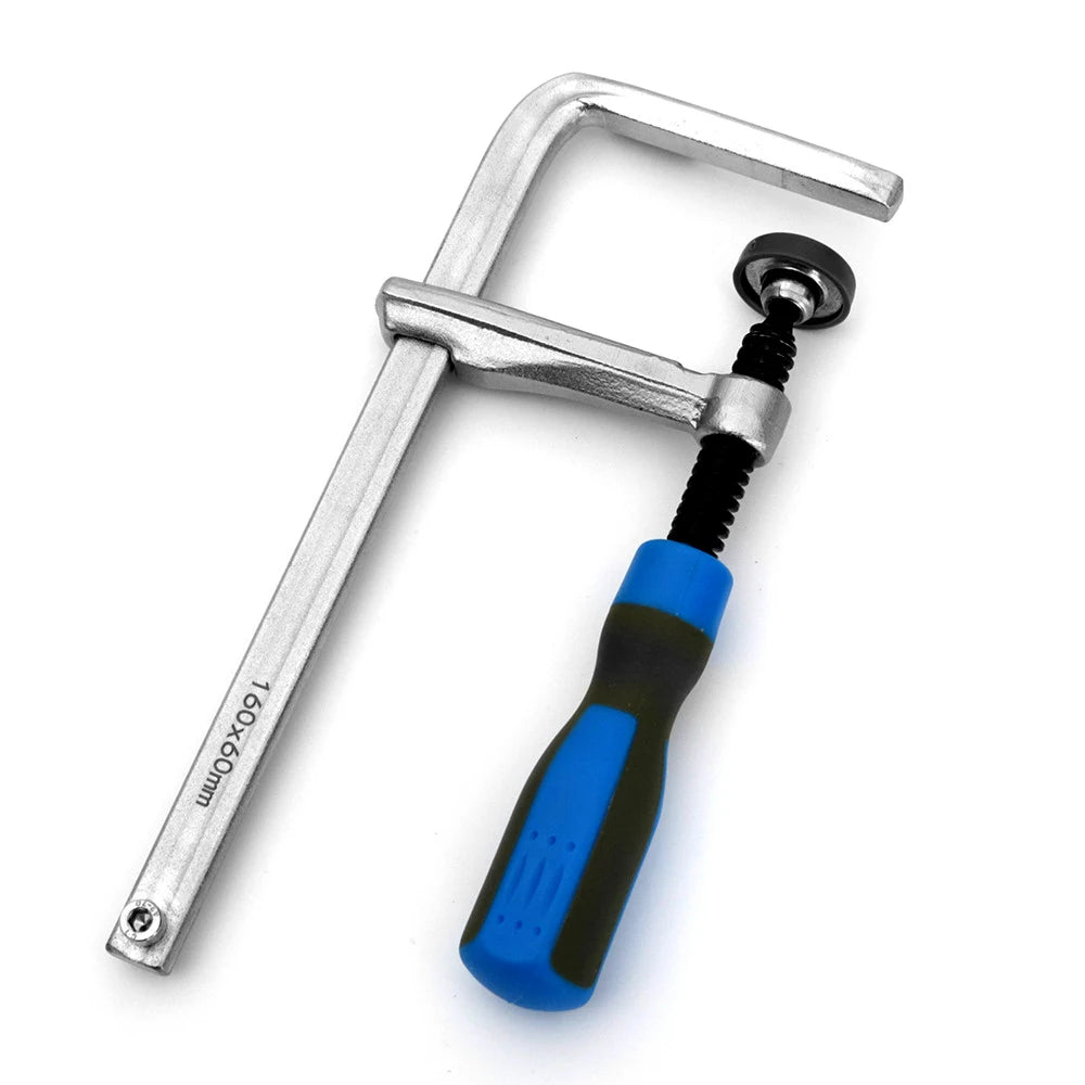 Dovetail Woodworking Clamp Dovetail Router Bit With Soft-Grip Handle  for Rail Woodworking DIY Desktop Groove Fixing Clip