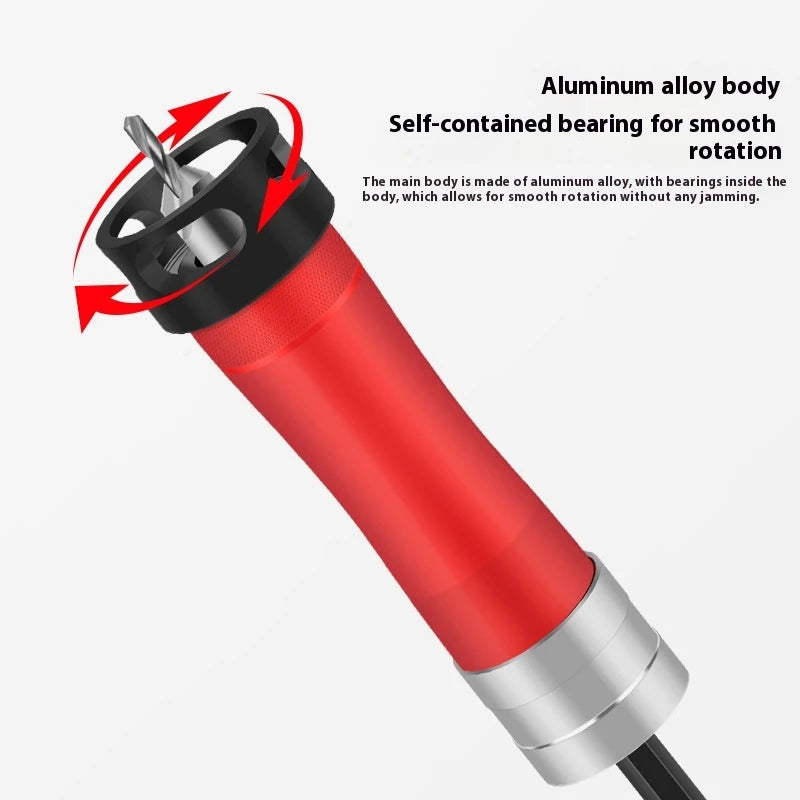 Countersink Drill Bit 3-in-1 Aluminum Alloy Body High Speed Steel Blades Adjustable 90 Degree Precision Universal Hex Shank