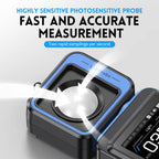 FNIRSI FPM-02 High-precision Illuminance Tester Luxmeter Home Light Meter Professional Brightness Meter Thermohygrometer
