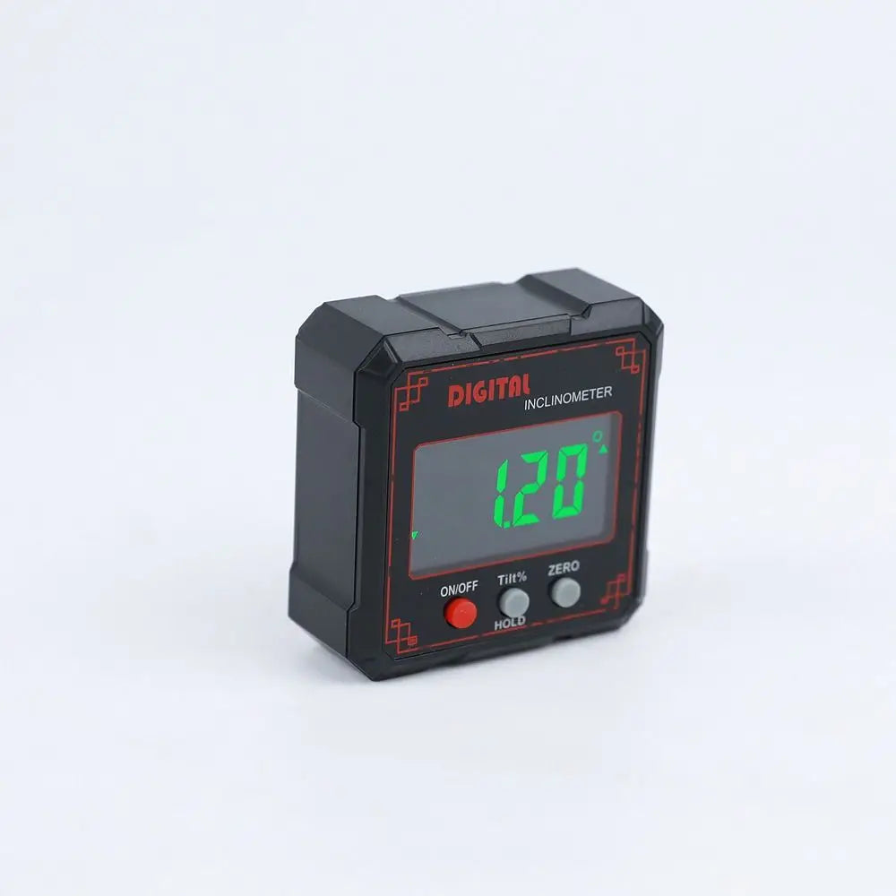 1Pcs Multifunctional Digital Inclinometer Electronic Magnetlc 360-degree Measurement Digital Angle Finder High Accuracy