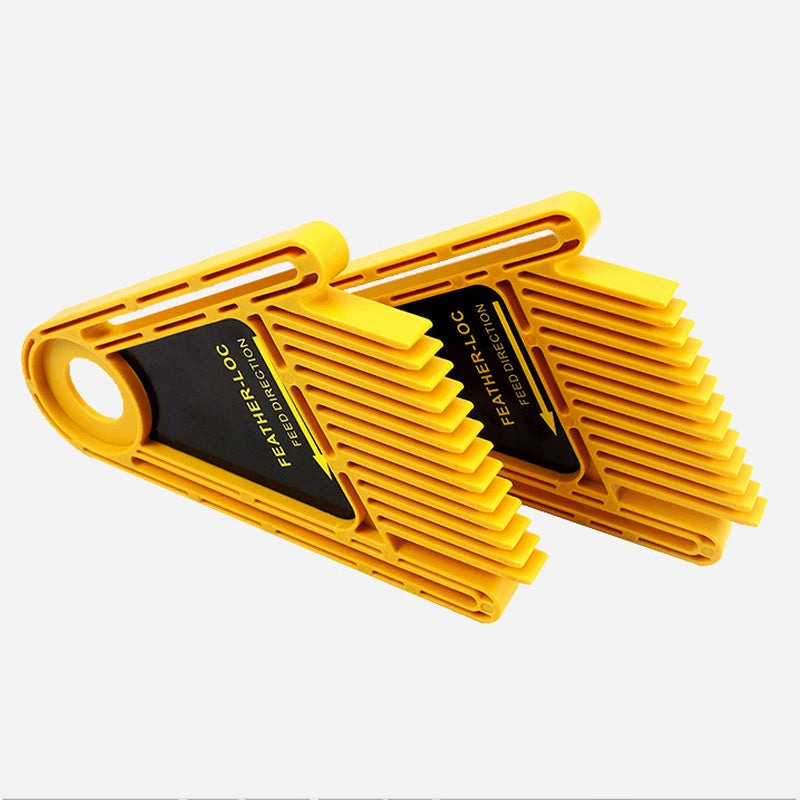 Bloc de guidage double pour table de défonceuse, bloc de poussée pour scie circulaire de table, outil de gravure et de travail du bois pour bricolage 