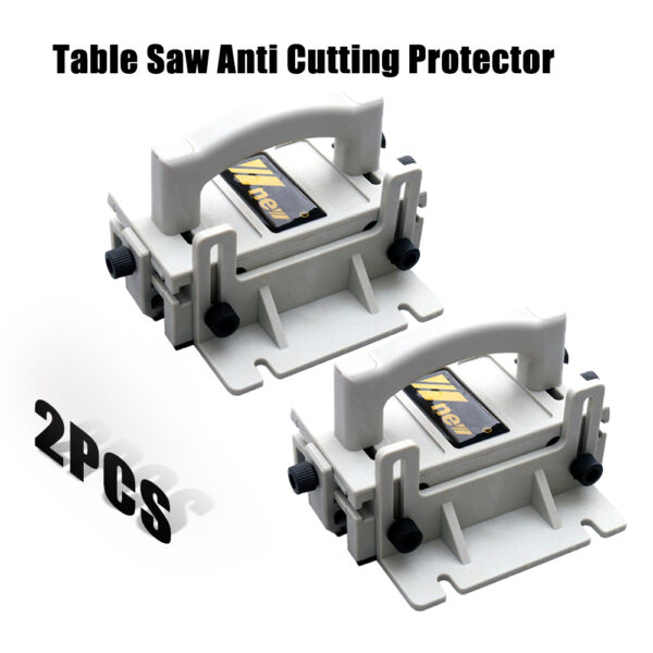 【Ships from US Warehouse】Table Saw Anti Cutting Protector Saw Handle Inverted Engraving Machine Band Saw Woodworking Push Ruler Safety Cutting Accessory