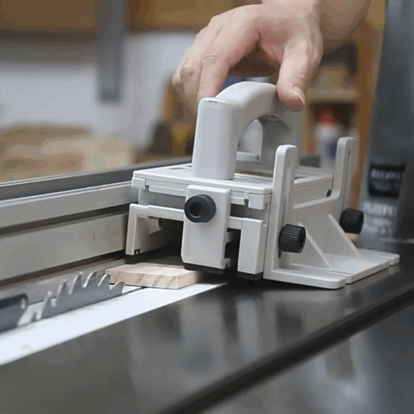 【Ships from US Warehouse】Table Saw Anti Cutting Protector Saw Handle Inverted Engraving Machine Band Saw Woodworking Push Ruler Safety Cutting Accessory - Image 3