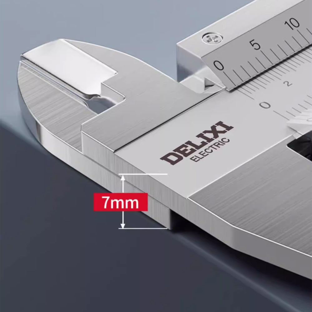 Stainless Steel Caliper High Precision Industrial Grade 0-150-200-300mm Mechanical Vernier Caliper - Image 7