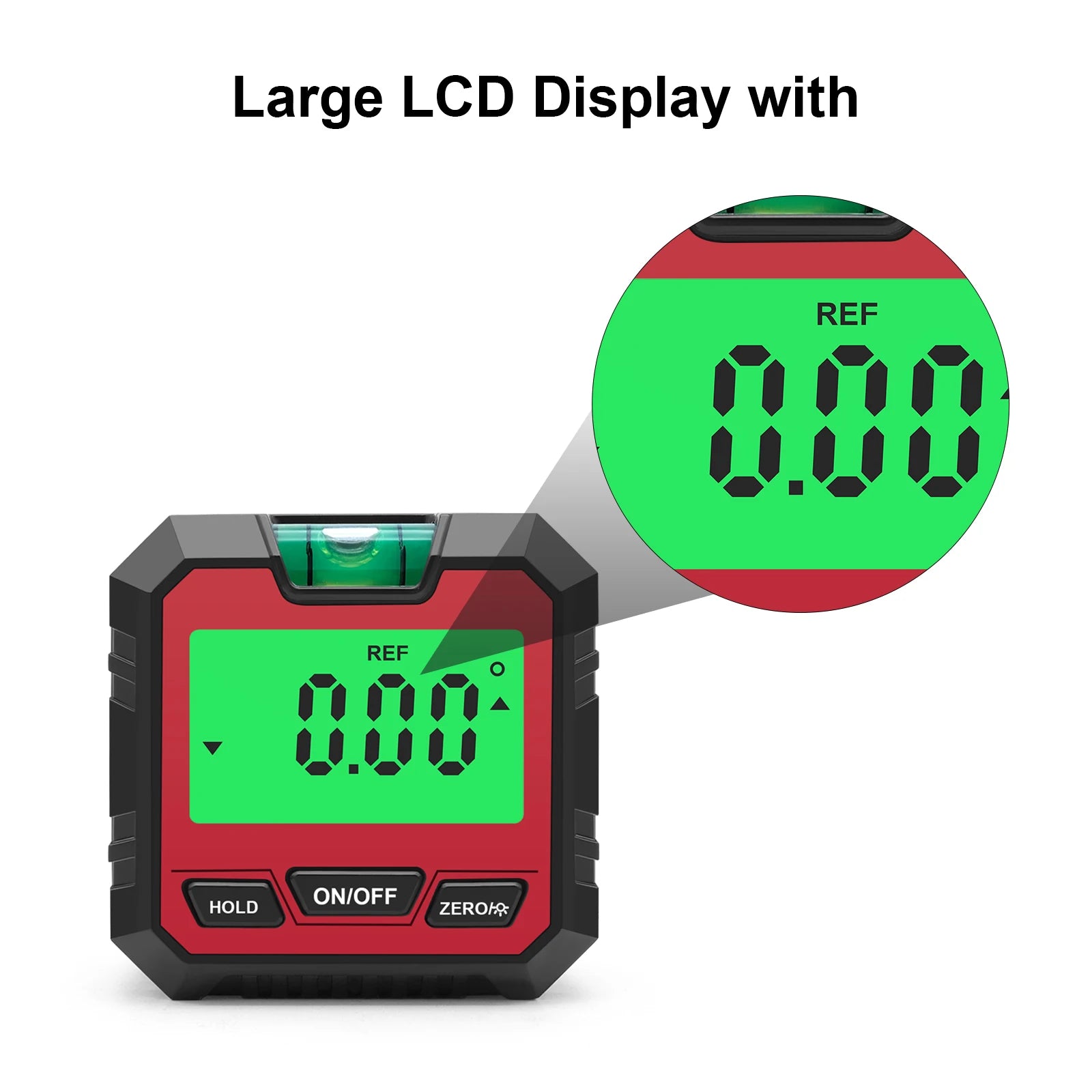 360 Degree Level Box Precision Digital Angle Protractor Universal Mini Digital Protractor Inclinometer Tester Measuring Tools - Image 2