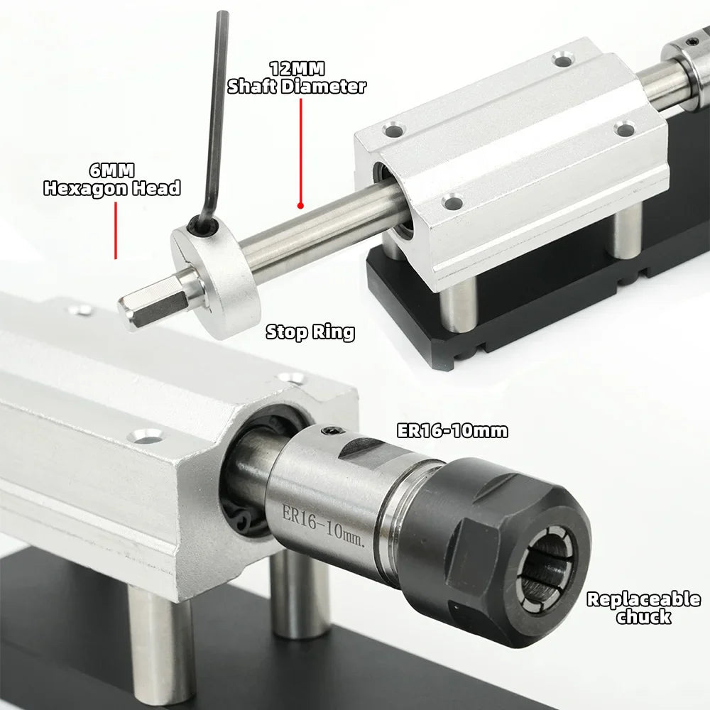 Multi-Angle Adjustable Hole Punch Round Bar Angle Punch and Press Tool Electric Drill Drive Hole Punch Tool Drilling Locator - Image 5