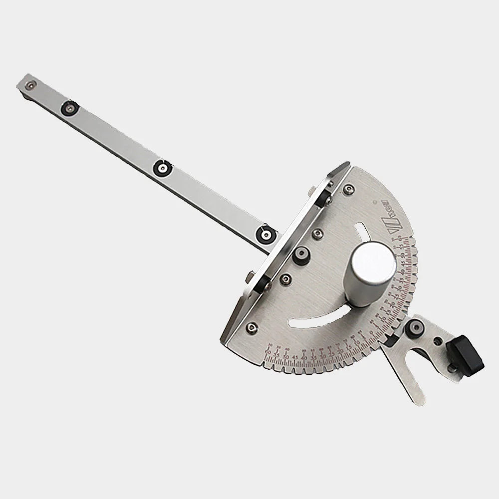 WNew Miter Gauge Fence With Track Stop Table Saw Router Woodworking Bench Tools Diy For Cutting Carpentry Squares Hand Tools - Image 12