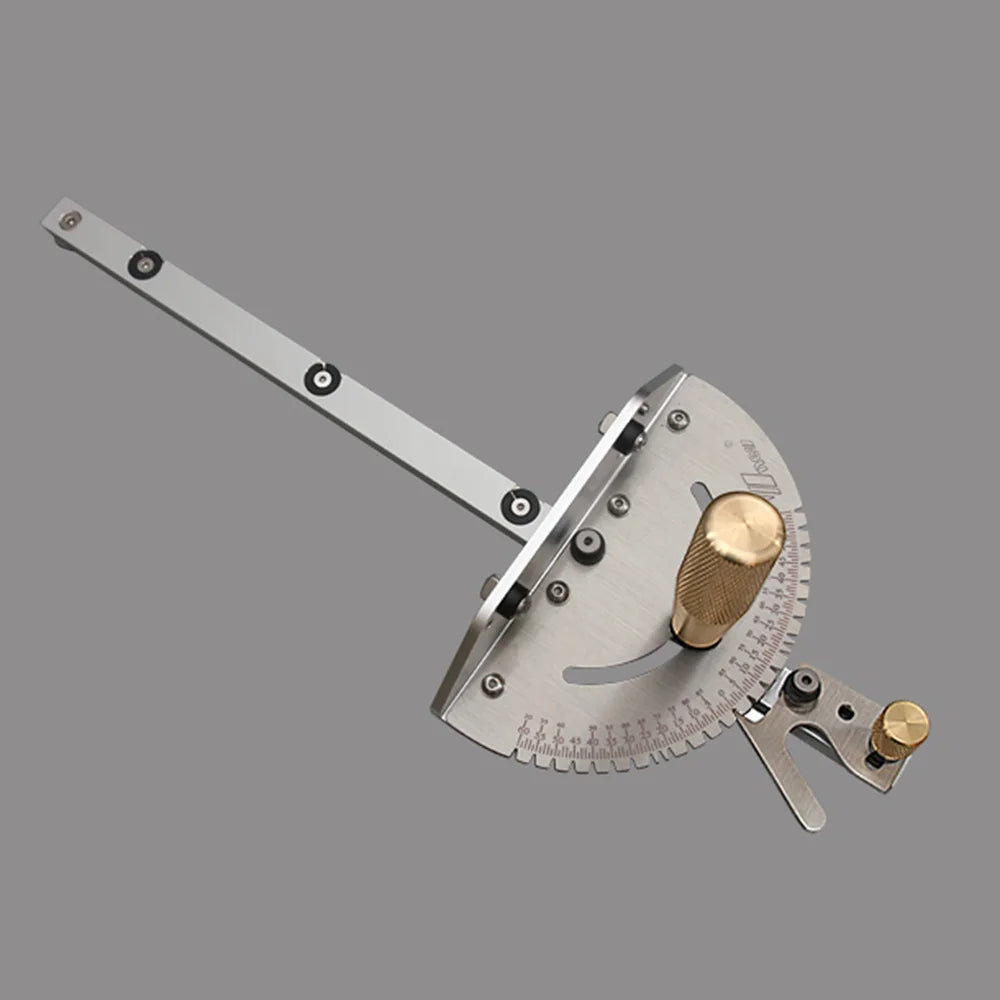 WNew Miter Gauge Fence With Track Stop Table Saw Router Woodworking Bench Tools Diy For Cutting Carpentry Squares Hand Tools - Image 4