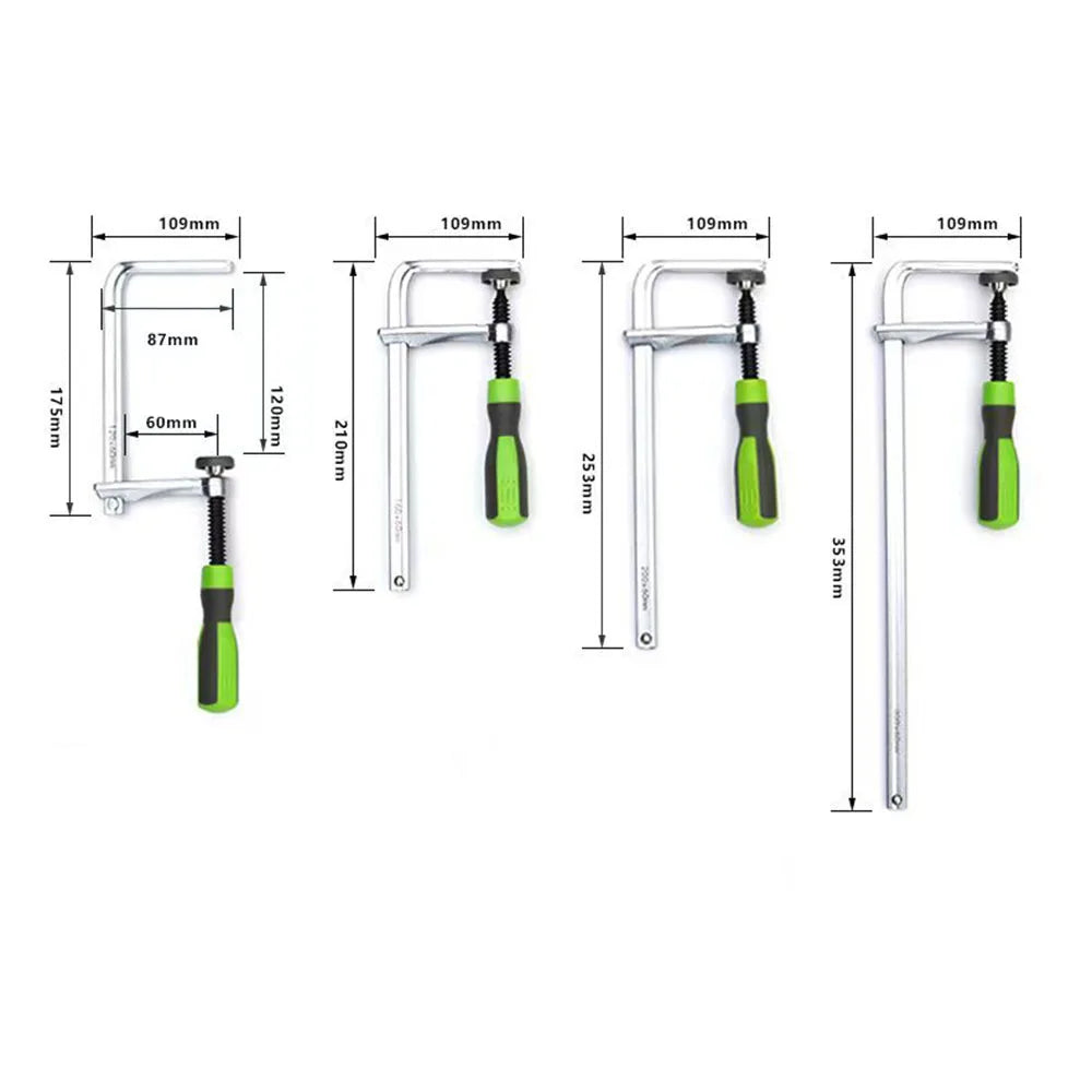 Workbench Guide Rail Clamp Dovetail Clamp Quick Screw Clamp 120/160/200/300 mm Woodworking Clamp for Festool Makita Guide Rail - Image 4