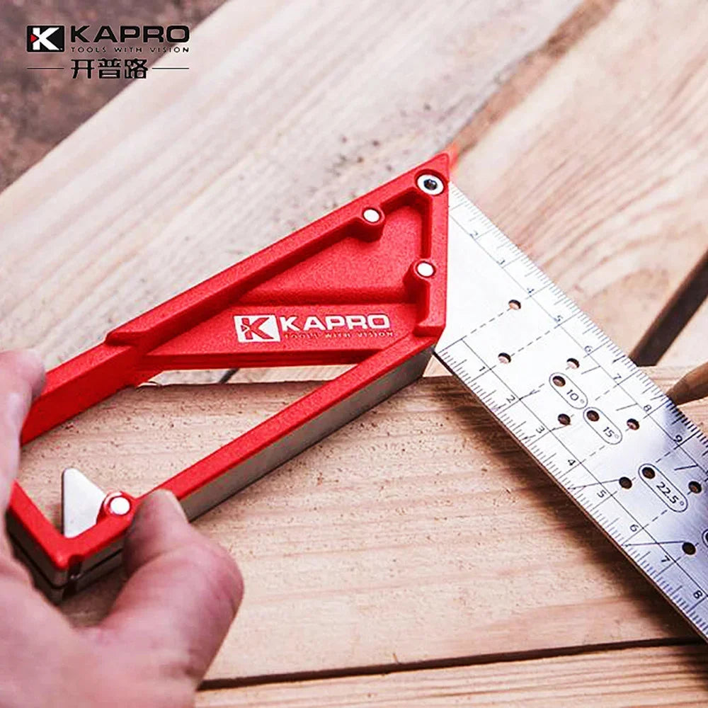Kapro Metal Square 25/30/40cm Multifunction Stainless Steel Angle Marking Right Ruler For Joiner Carpenter Woodworking Tools - Image 4