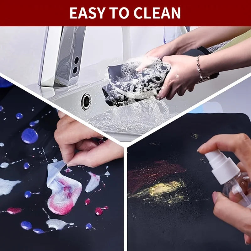 Premium Silicone Glue Mat Heat-Resistant Non-Skid 23x15 inch Easy-to-Clean Woodworking Crafting DIY Work Surface - Image 5