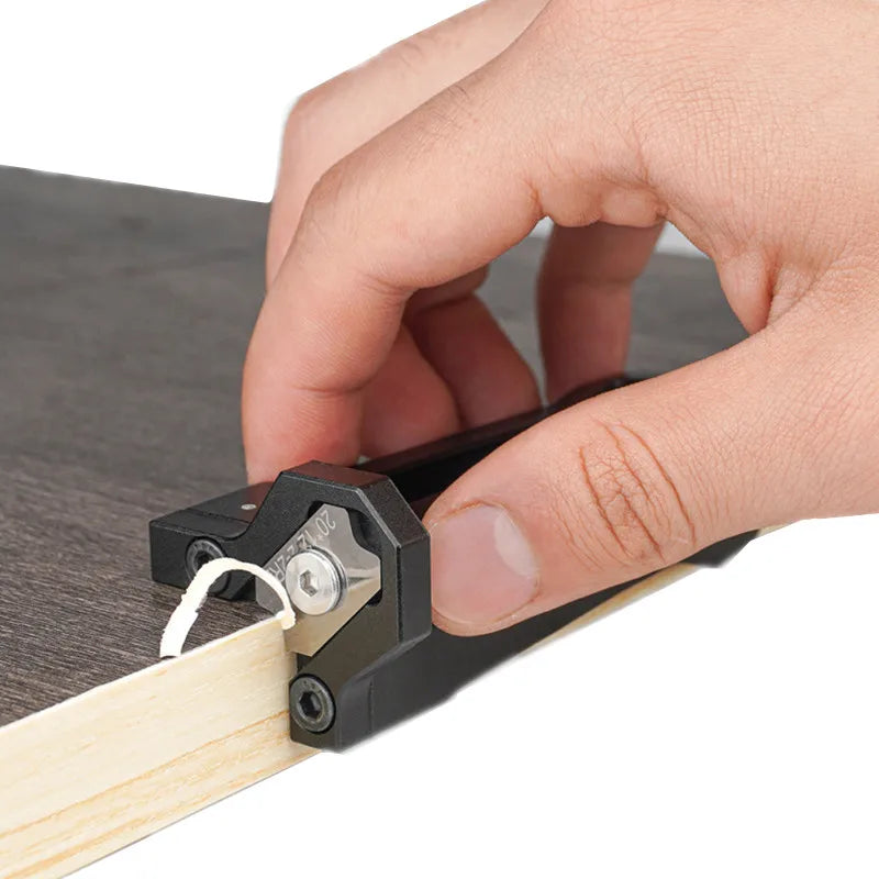 Chamfer Planer-Woodworking Edge Banding Corner Arc Trimming Tool - Quick Edge Deburring Manual Fillet Scraper - Image 4