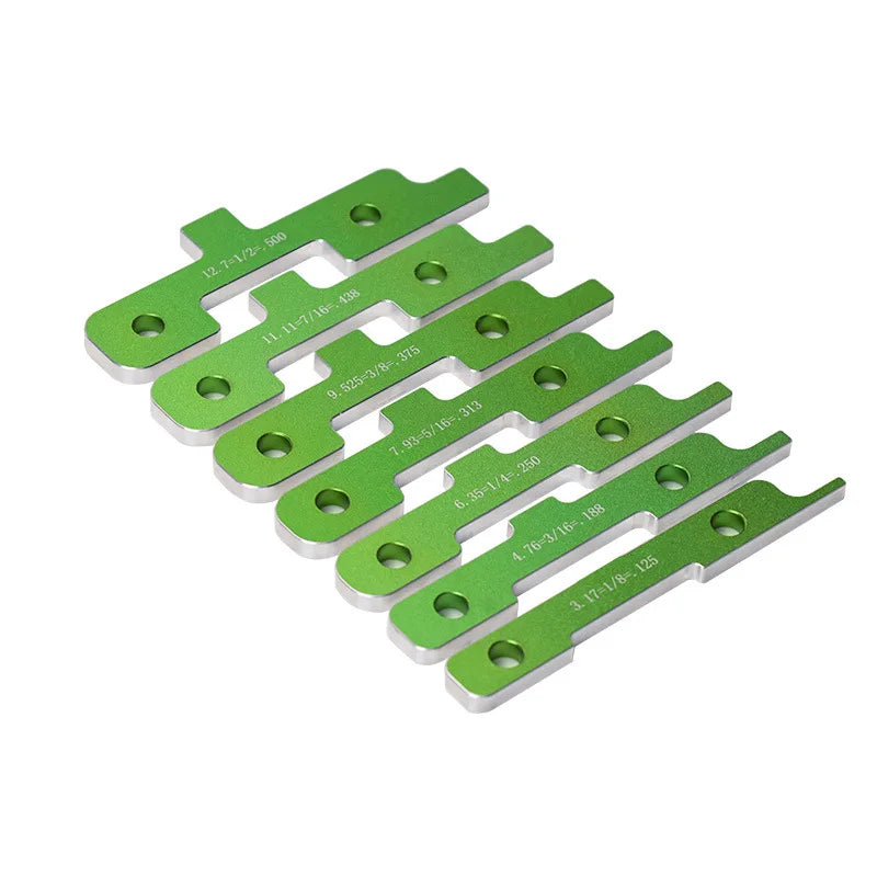 Precision Table Saw Woodworking Measuring Block Set Gauge Block Aluminum Alloy Setup Bars Router Table Saw Accessories - Image 6