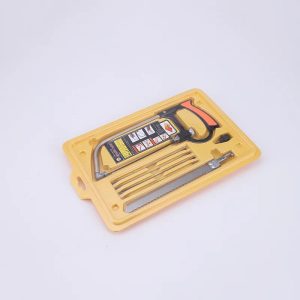 Saw Multi Purpose Hand DIY Steel Saw Metal Wood Glass Saw Kit 6 Blades Woodworking Metalworking Model Hobby Tool