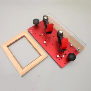【Shipped from within the USA】Push Block Plate Inverted Wood Router Safety Electric Trimming Engraving Machine Push Fence for Router Table Right Angle Cutter