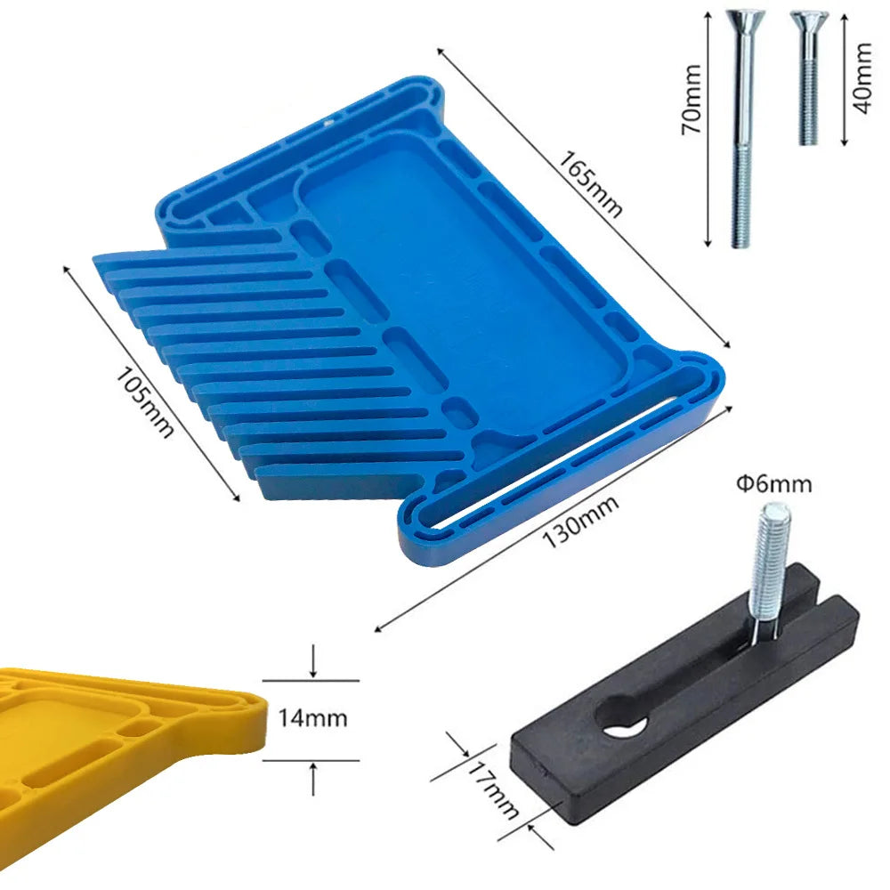 Multi-purpose Extended Feather Loc Board Set for Woodworking and Engraving Machine Ideal for Precision Cutting Routing and Safet - Image 3