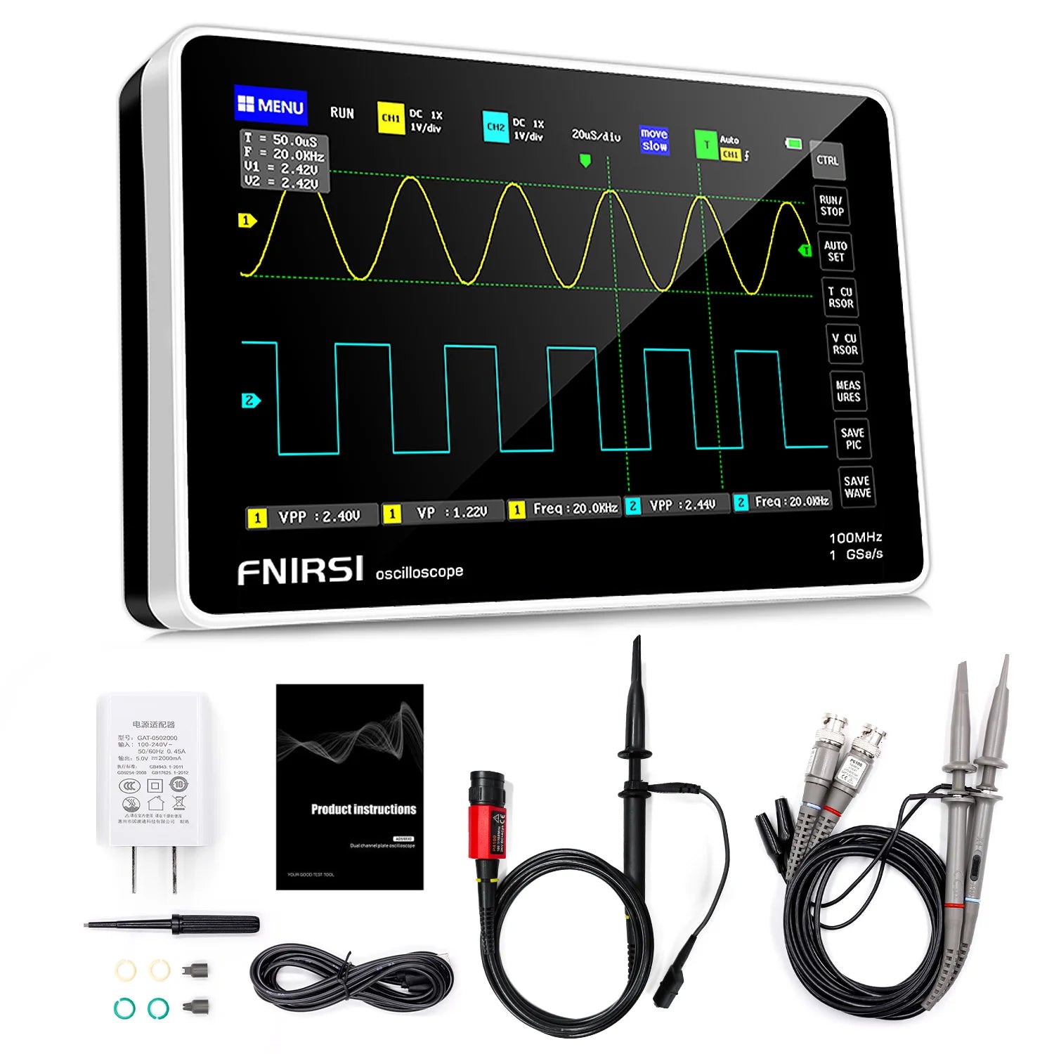 FNIRSI-1013D Digital Storage Oscilloscope - Image 8