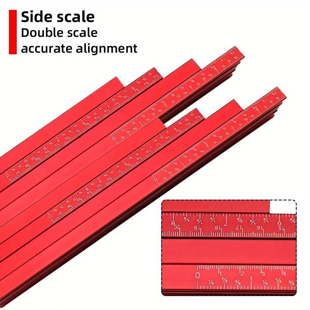 Repeat-Cutting Parallel Rail Guide System for Festool & Makita Circular Saw Tracks - Aluminum Alloy Track Saw Rail Angle Clamp - Image 11