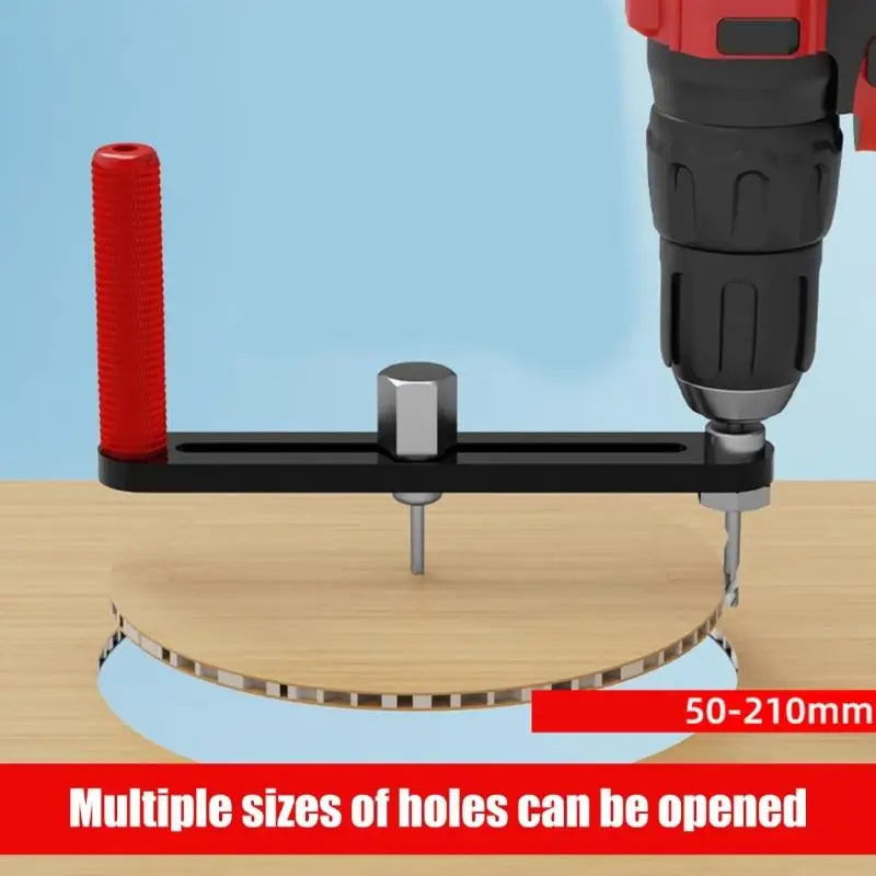 652F Extendable Thin Guide Circle Cutter with Metricss and Imperials Scales for Accurate Woodworking Standard Cutter - Image 5