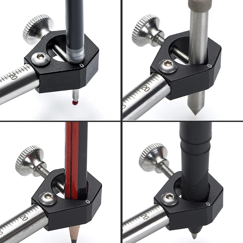 Linear Arc Scriber Woodworking Measuring Tool Marking Gauge Scribers Parallel Line Drawing Tool DIY Wood Working Scribe Tools - Image 6