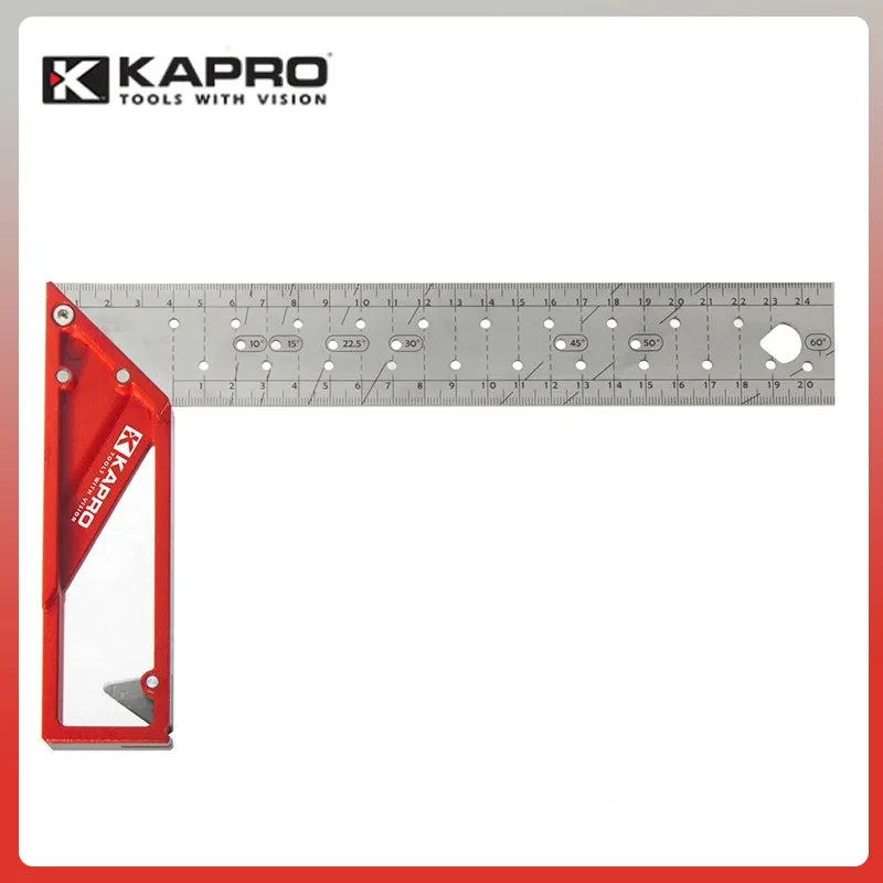Multifunction Stainless Steel Carpenter Square Angle Marking Right Ruler Try Square Precision Tool For Joiner Carpenter Wood - Image 2