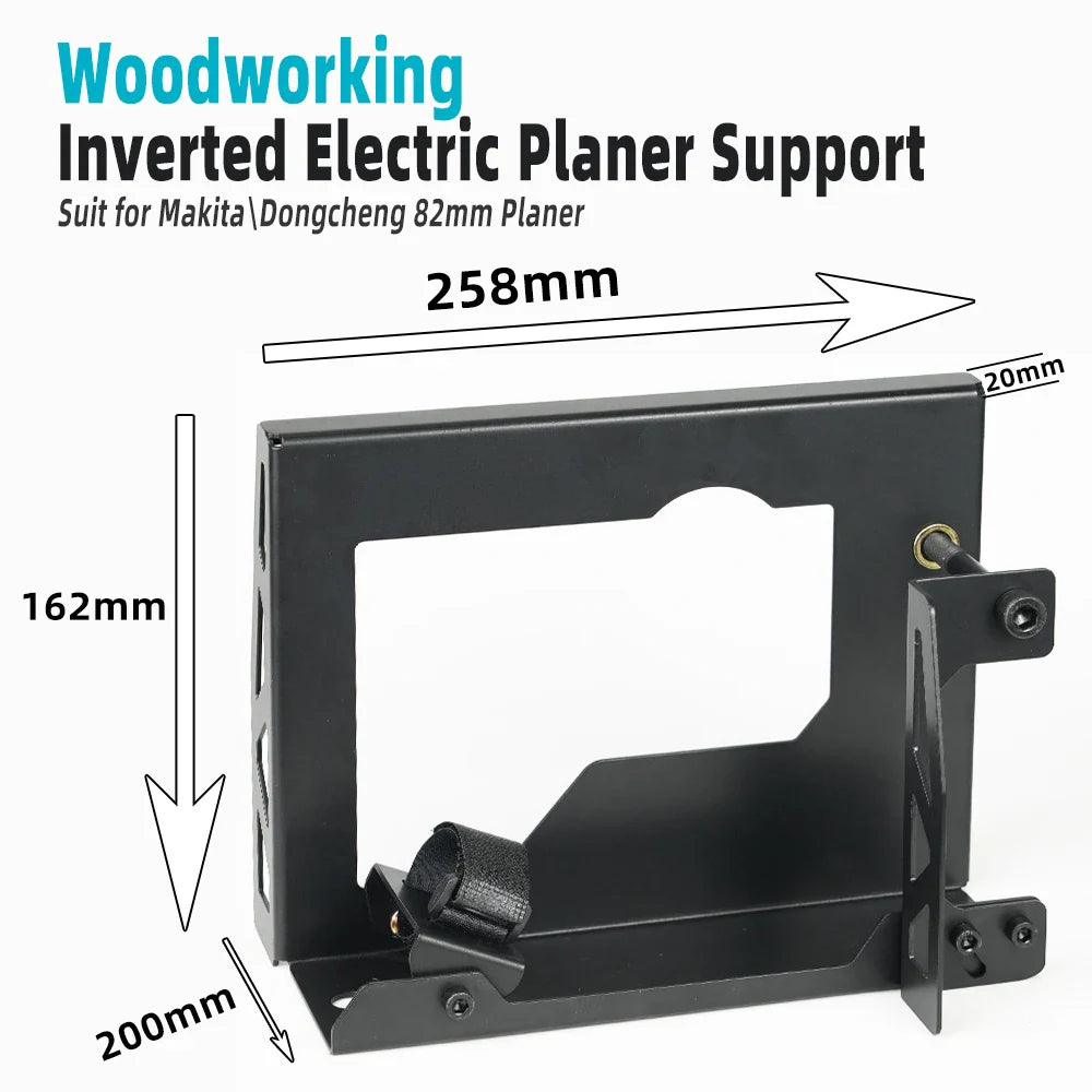 Inverted Electric Planner Support Woodworking Electric Planer Flip Support Woodworking Planing Support Professional Shelf - Image 2