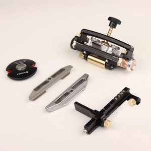 HONGDUI HD29 Honing Guide Woodworking Sharpening Jig and Extension Jaw For Chisels and Planer Blades