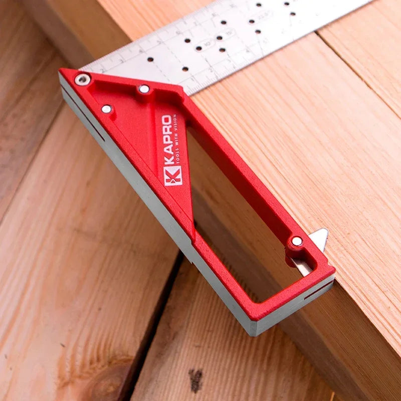 Multifunction Stainless Steel Carpenter Square Angle Marking Right Ruler Try Square Precision Tool For Joiner Carpenter Wood - Image 6