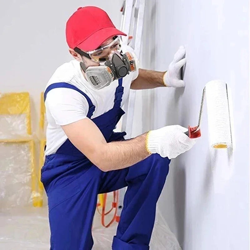 Gas-Proof Half Face Mask 6200 Gas Mask Series Combination Matched with 6001/2091/5n11 Filters for Chemical Organic Protection - Image 5