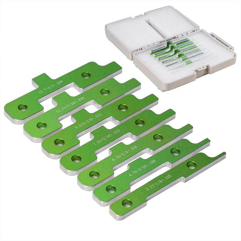 Precision Table Saw Woodworking Measuring Block Set Gauge Block Aluminum Alloy Setup Bars Router Table Saw Accessories - Image 2
