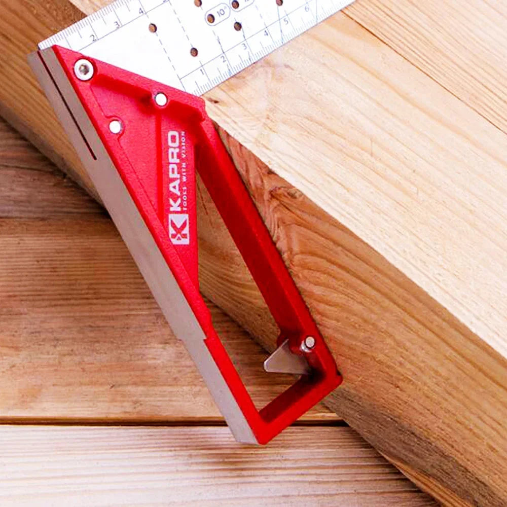 Kapro Metal Square 25/30/40cm Multifunction Stainless Steel Angle Marking Right Ruler For Joiner Carpenter Woodworking Tools - Image 5