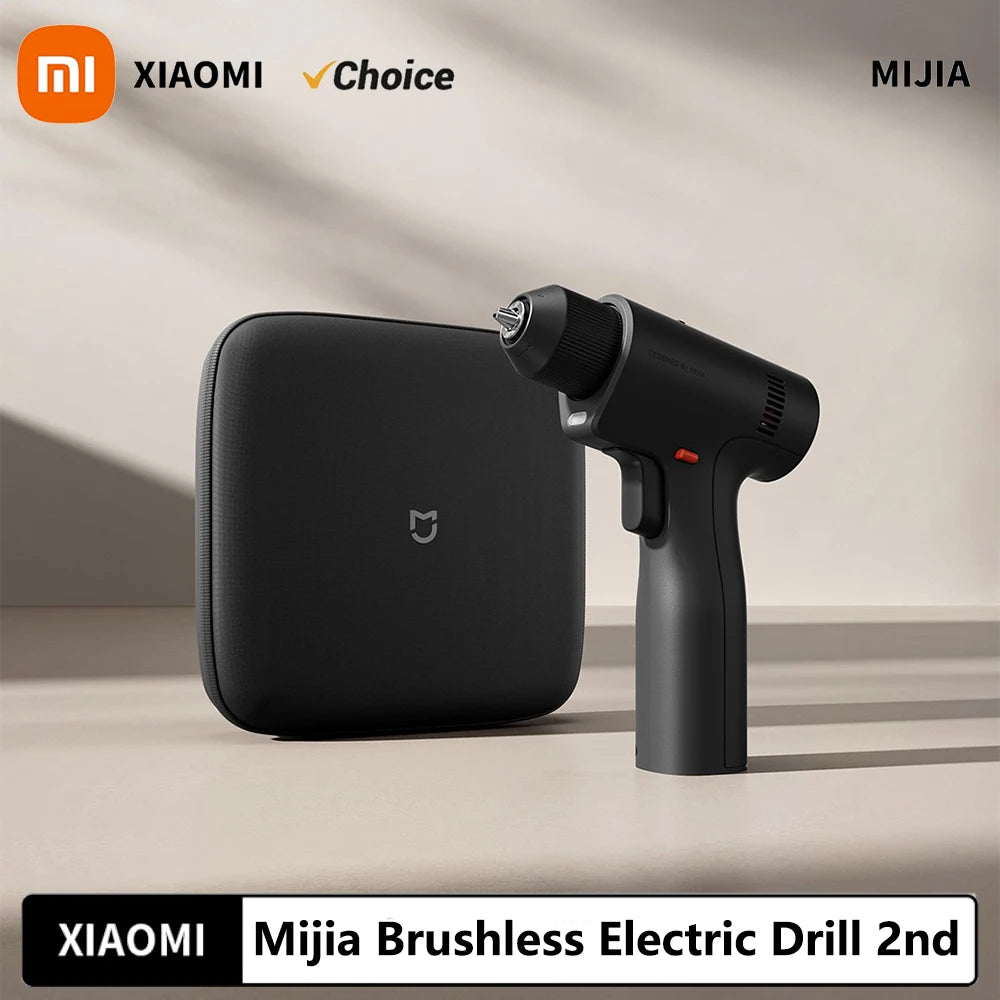 Brushless Electric Drill 2 Smart Home Power Tool Type-C Rechargeable Multi-functional Cordless Drill Screwdriver CN