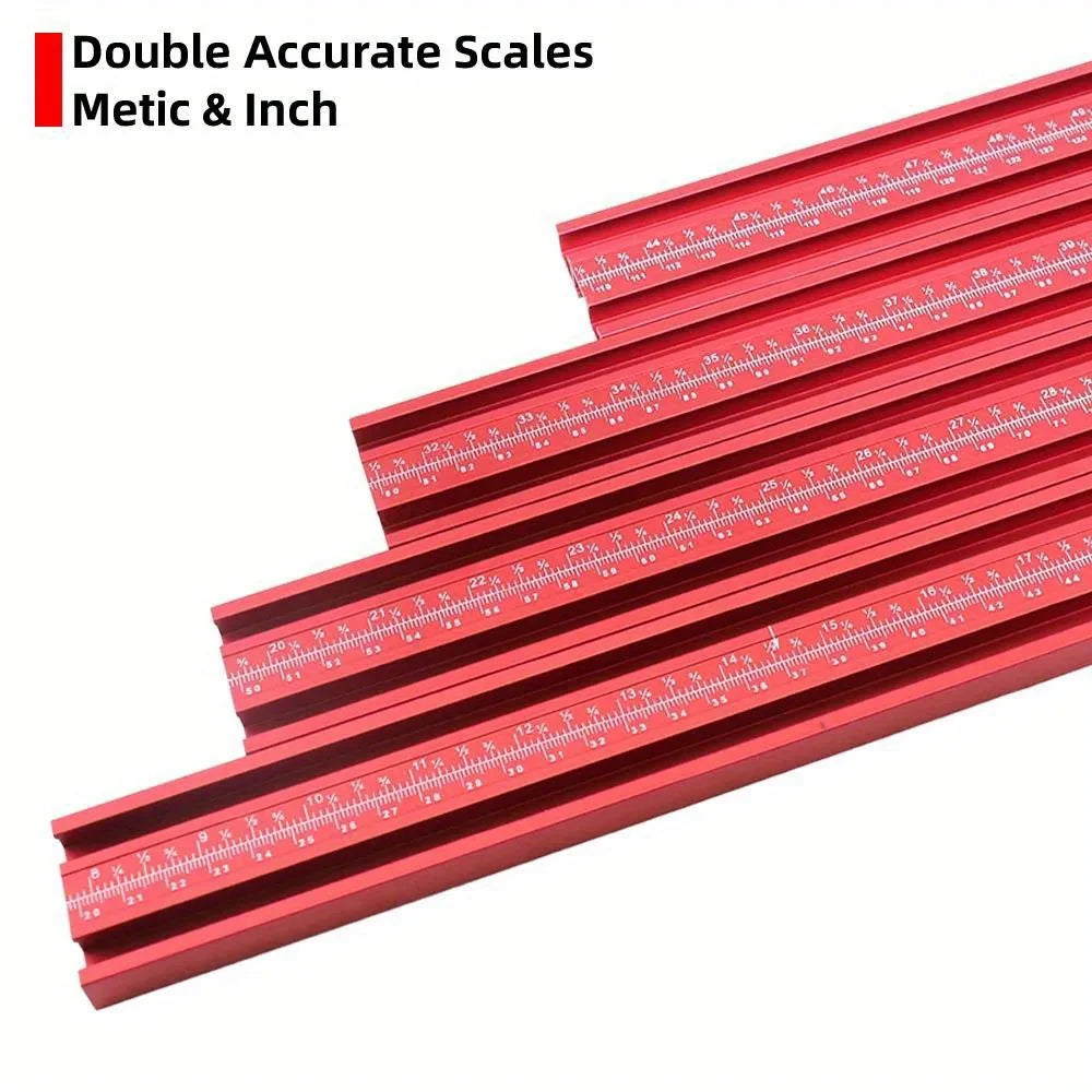 Repeat-Cutting Parallel Rail Guide System for Festool & Makita Circular Saw Tracks - Aluminum Alloy Track Saw Rail Angle Clamp - Image 13