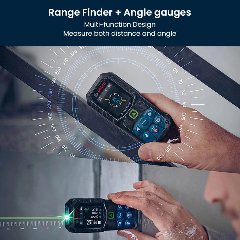 Bosch Laser Rangefinder 30/40/50/100m Distance Meter High-precision Laser Level Electronic Bluetooth Measuring Tools GLM 50-27CG - Image 2