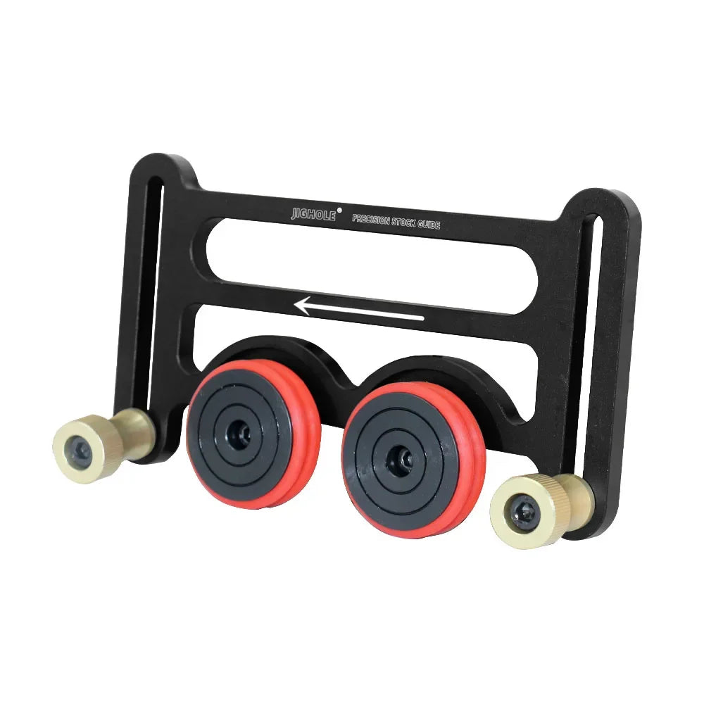 Woodworking Table Saw Guide Tool Clear Cut Press Stock Push Assembly Aluminum Alloy One-way Safety Feeder Guider Tool T-Tracks - Image 5