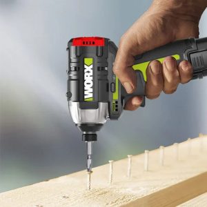 WORX Cordless Impact Screwdriver WU132 140Nm 12V 3300rpm Brushless Motor Adjust Torque Maintenance Power Tools Electric Drill